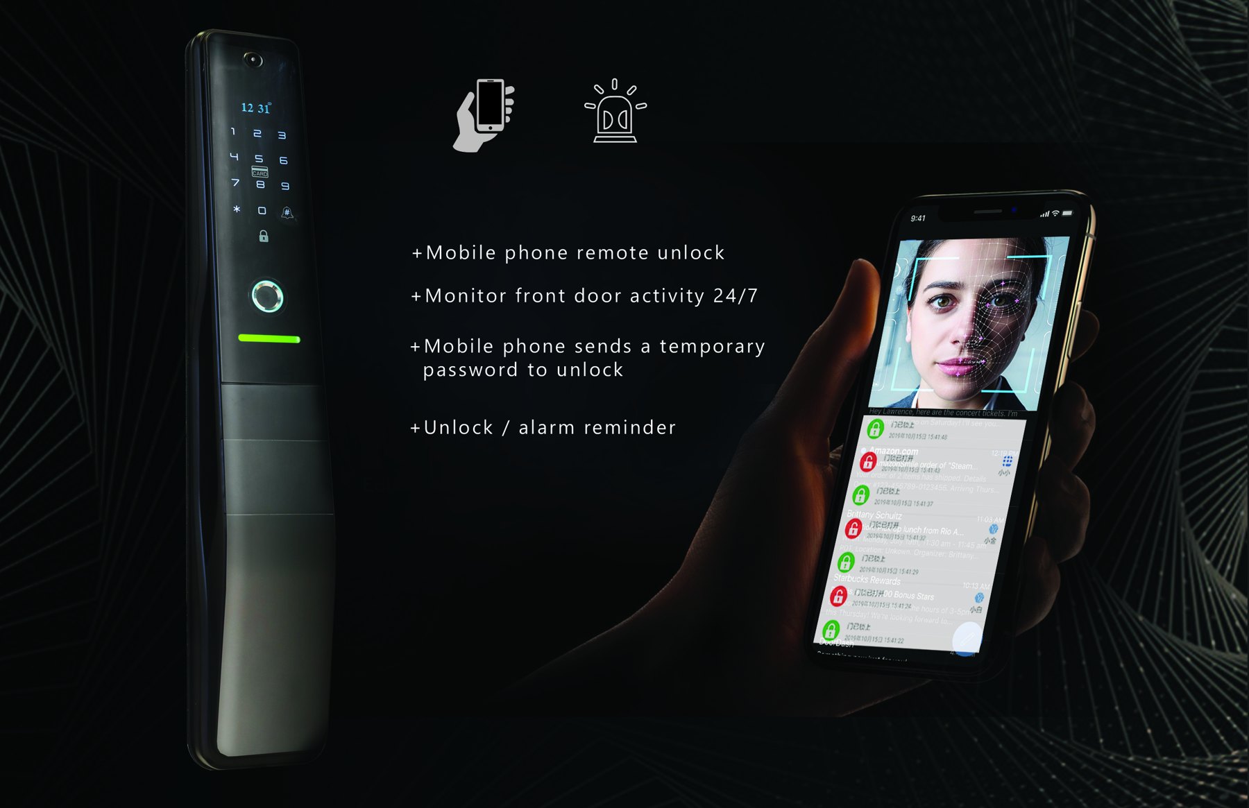 Smart lock feature
