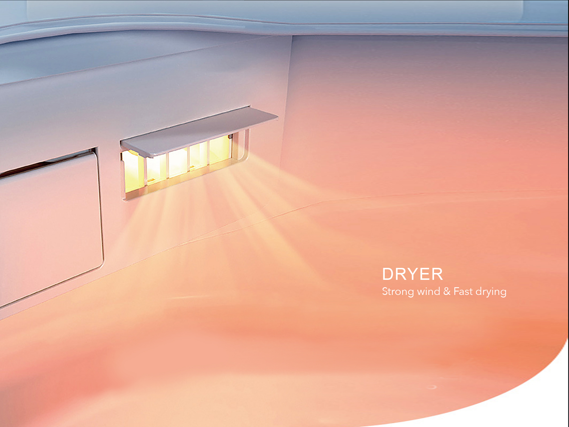 S Elite warm air dryer